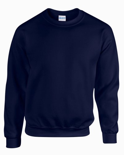 Felpa girocollo di peso medio Softstyle Navy