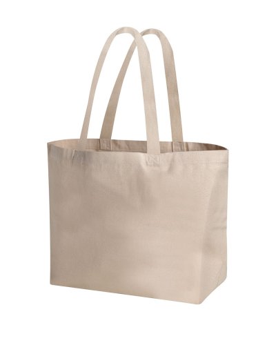 Shopper in cotone naturale Nina Ecru