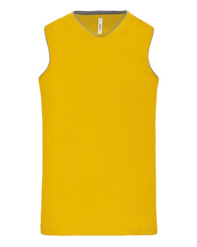 Maglia Basket bambino Yellow