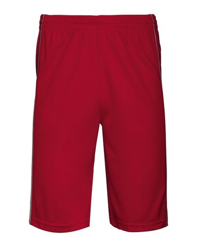 Pantaloncino Basket bambino Sporty Red
