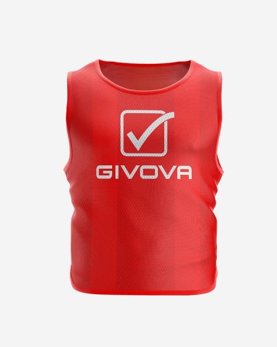 Givova Casacca Pro Casacca per l'allenamento Rosso
