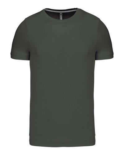 T-shirt uomo manica corta girocollo Kariban Dark Khaki