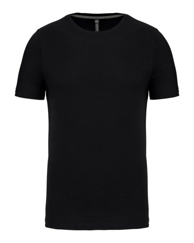 T-shirt uomo manica corta girocollo Kariban Black