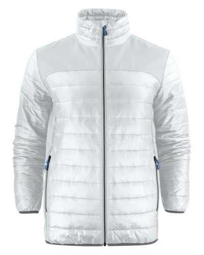 Piumino leggero con inserti in softshell Expedition Bianco