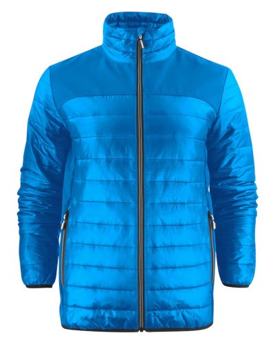 Piumino leggero con inserti in softshell Expedition Blu