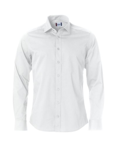 Camicia manica lunga Clark Bianco