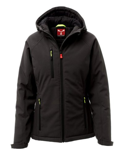 Soft shell 3 strati gale pad lady Nero/Nero