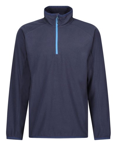Pile Navigate mezza zip Navy/French Blue