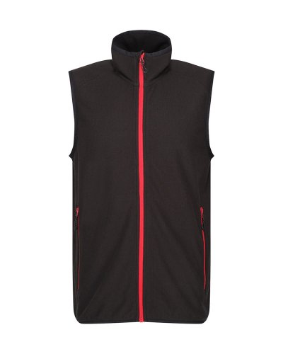 Smanicato in pile Navigate Black/Classic Red