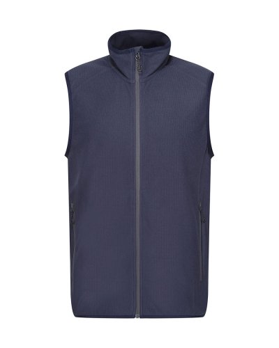 Smanicato in pile Navigate Navy/Seal Grey