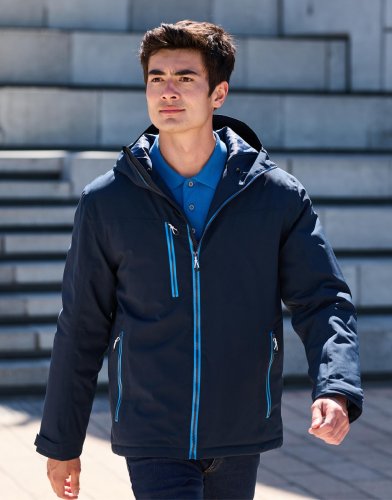 Giacca impermeabile Navigate Black/New Royal
