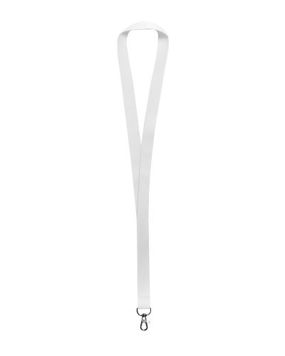 Laccio da collo lanyard Tewo Bianco