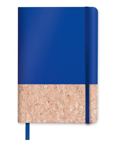Quaderno con copertina in sughero A5 Noty-Green Blu Navy