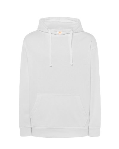 Felpa uomo cappuccio leggera french terry