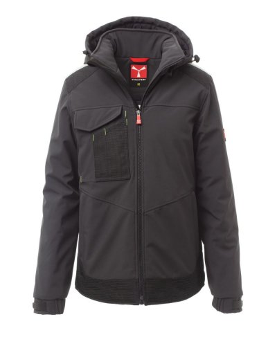 Soft shell 3 strati da uomo Performer Pad Antracite/nero