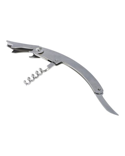 Set da vino 2 accessori in acciaio inox Dale