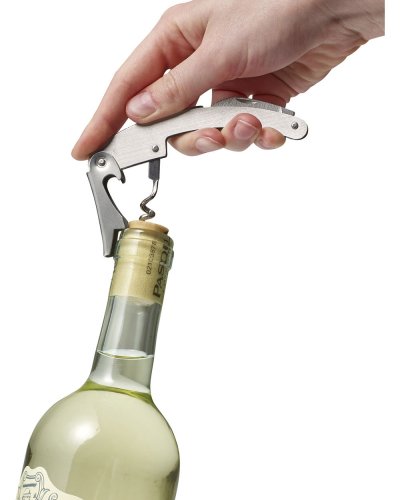 Set da vino 2 accessori in acciaio inox Dale