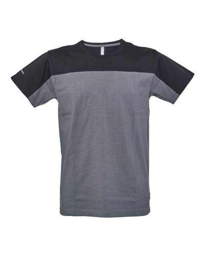 T-shirt manica corta bicolore Oviedo Grey/Black