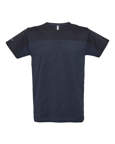 T-shirt manica corta bicolore Oviedo Navy/Black