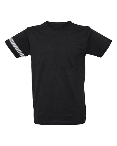 T-shirt manica corta bicolore Maastricht Black