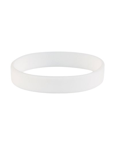 Bracciale in silicone Thore Bianco