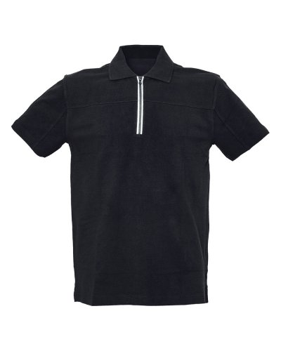 Polo manica corta bicolore Gorizia Black