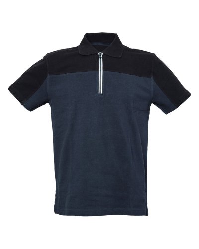 Polo manica corta bicolore Gorizia Navy/Black