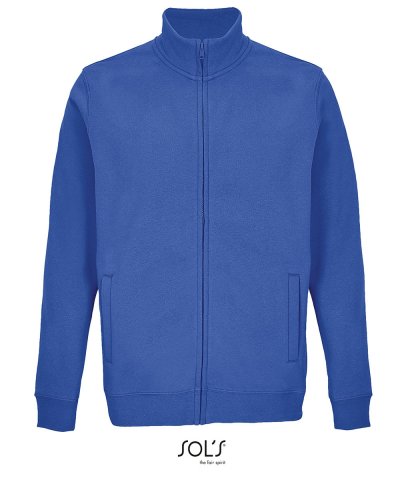 Felpa unisex full zip Cooper Blu Royal