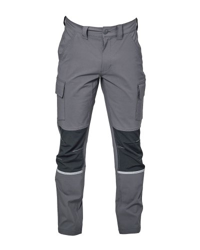 Pantalone in tessuto elasticizzato Helsinki Grey
