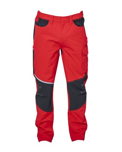 Pantalone in tessuto elasticizzato Brennero Medium Man Red