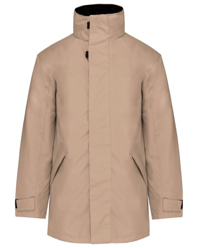 Parka trapuntato Beige