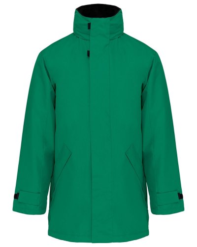 Parka trapuntato Kelly Green