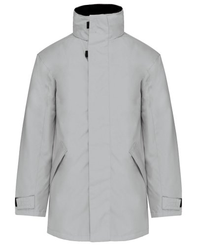 Parka trapuntato Snow Grey