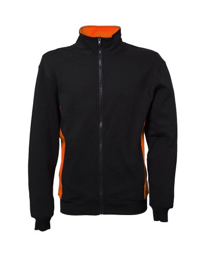 Felpa con collo a lupetto Minnesota Black / Orange