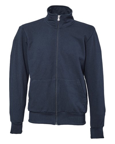 Felpa made in Italy in french terry elasticizzata Dalmazia Navy
