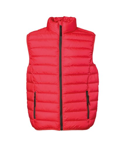 Gilet in nylon 400 D Gand Red
