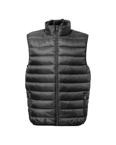 Gilet morbido e lucido Galway Man Black