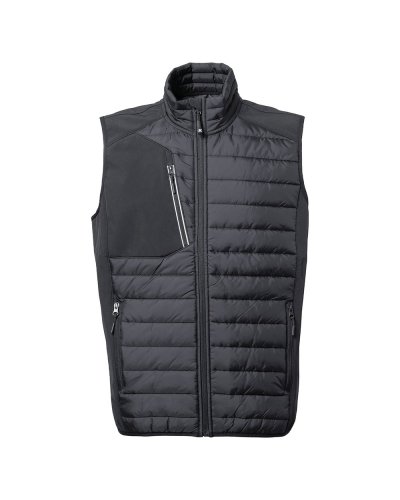 Gilet in tessuto composito Coblenza Man Black