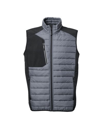 Gilet in tessuto composito Coblenza Man Grey