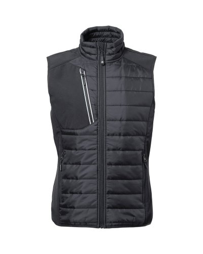 Gilet in tessuto composito Coblenza Lady Black
