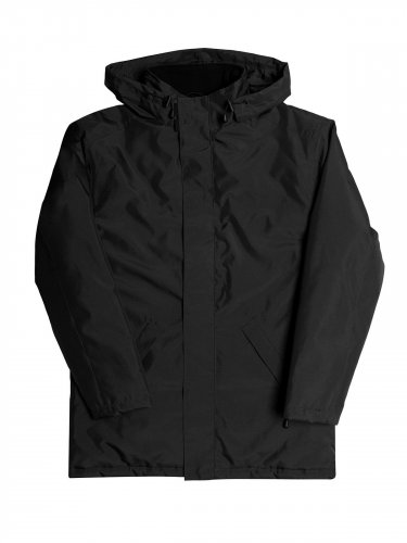 Parka full zip Logan Black