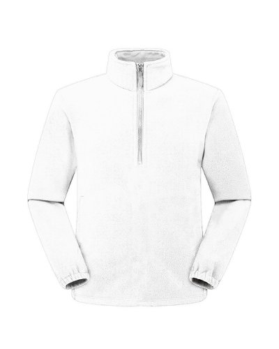 Micropile a mezza zip Polaris White