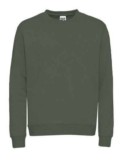 Felpa girocollo Ginger Earthy green