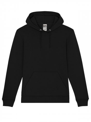 Felpa con cappuccio a doppio strato Pepper Black