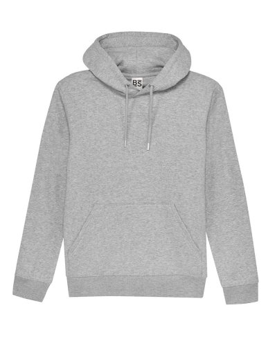 Felpa con cappuccio a doppio strato Pepper Grey heather