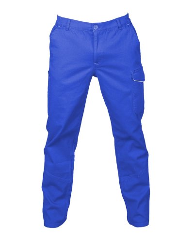 Pantalone multitasche elasticizzato Power Royal blue