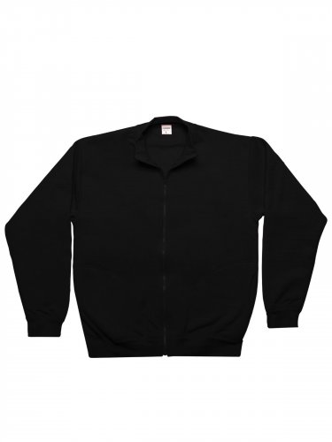 Felpa full zip Explorer Black