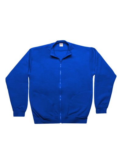 Felpa full zip Explorer Royal blue