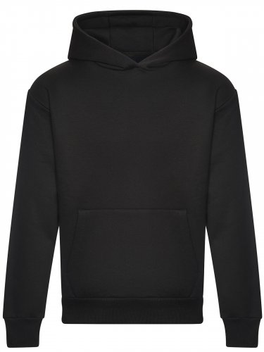 Heavyweight Signature Hoodie Deep black
