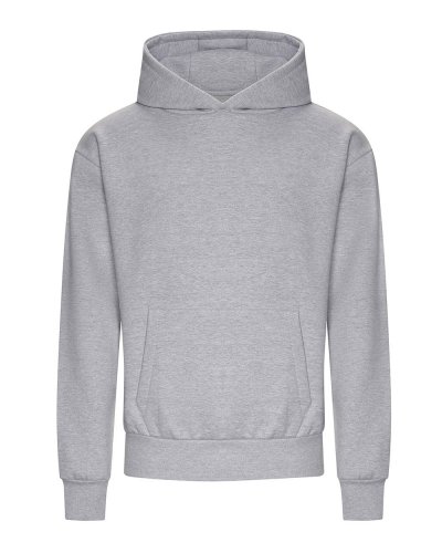 Heavyweight Signature Hoodie Heather Grey